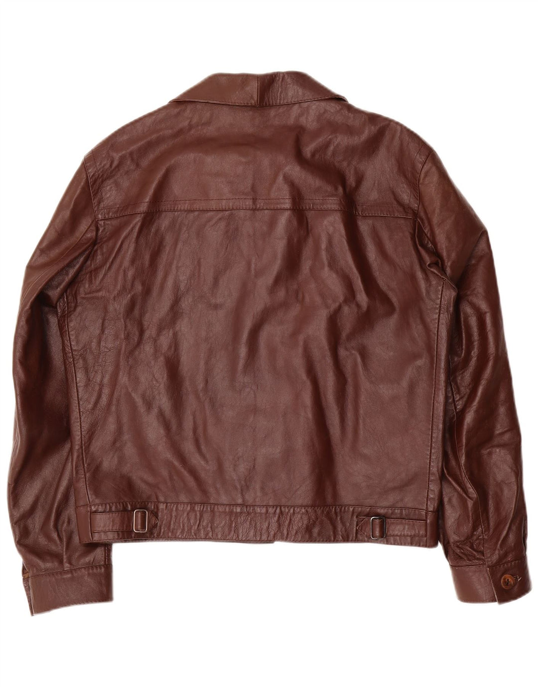 Jachetă de piele pentru bărbați VINTAGE UK 38 maro mediu