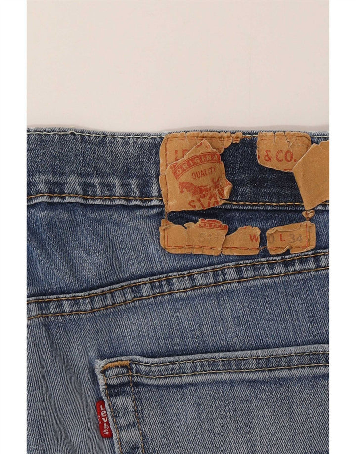 Blugi Levi's 511 Slim pentru bărbați W30 L34 Bumbac albastru