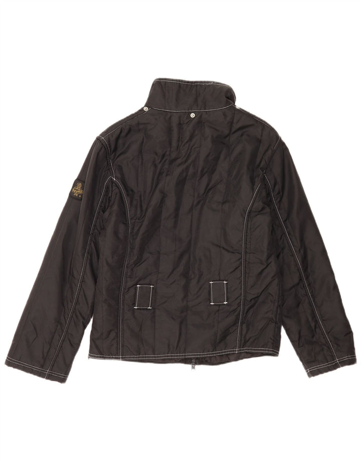 Jachetă de ploaie pentru femei Refrigiwear UK 14, mare, negru, nailon