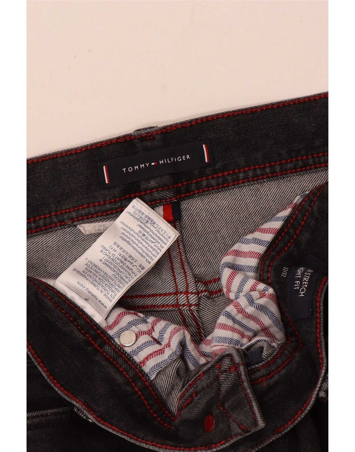 Blugi drepti pentru bărbați Tommy Hilfiger W32 L29 bumbac gri