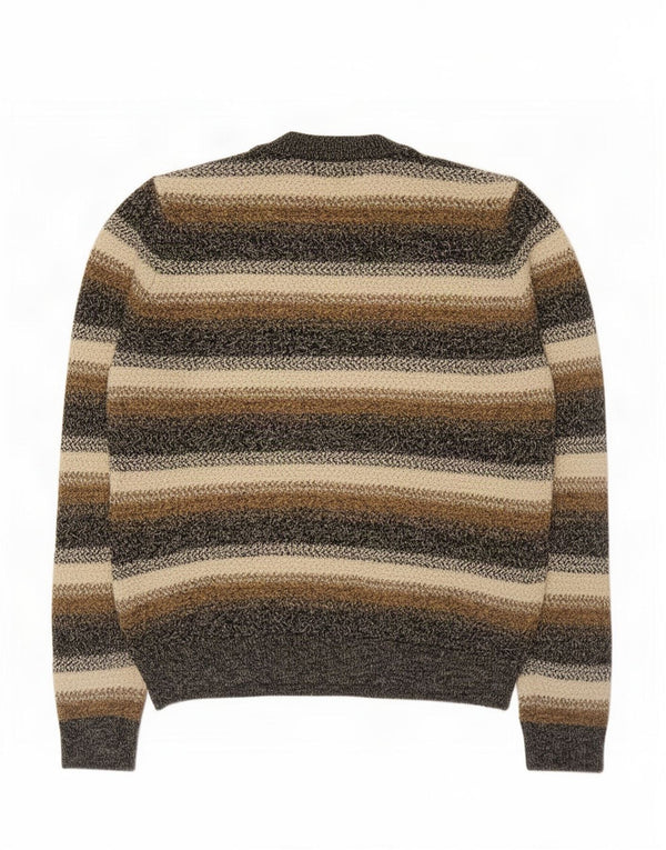 Pulover Marks & Spencer pentru bărbați, cu gât crew, cu dungi medii, multicolore