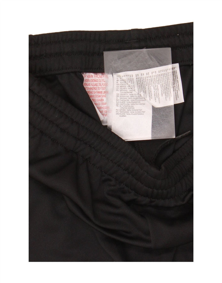 Pantaloni de trening ADIDAS pentru baieti 13-14 ani poliester negru