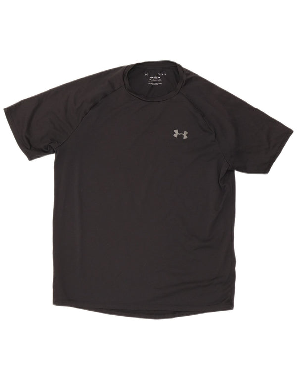 Tricou Under Armour pentru bărbați Top Mediu Negru