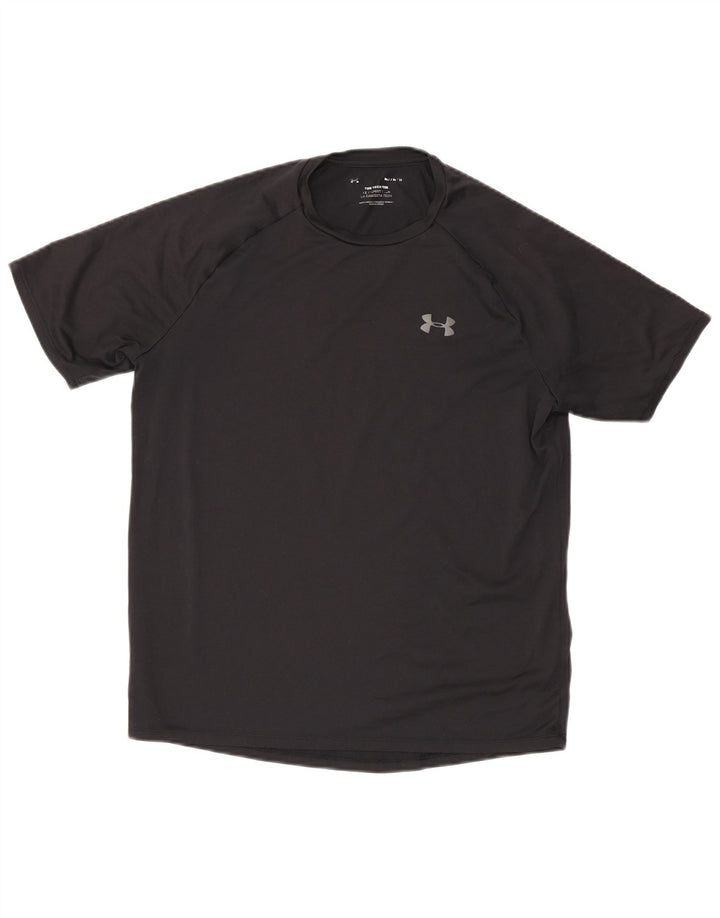 Tricou Under Armour pentru bărbați Top Mediu Negru