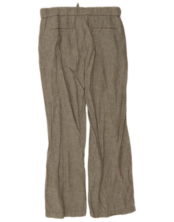Dack's Womens Straight Chino Trousers Small W27 L28 Khaki