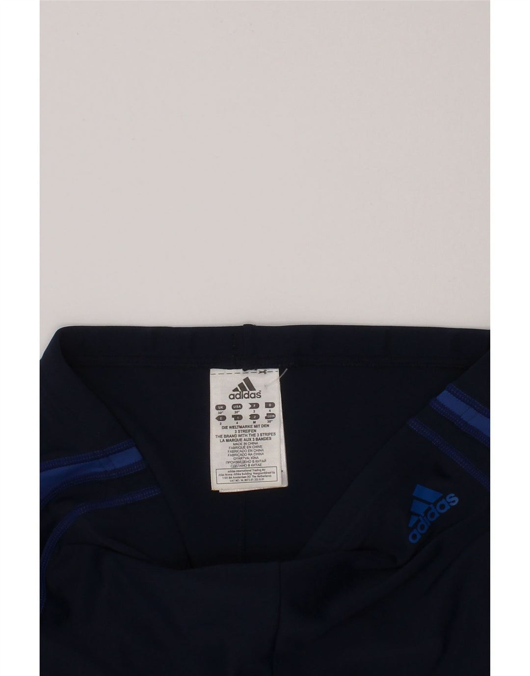 Pantaloni scurti sport ADIDAS pentru femei UK 14 Medium Navy Blue Marine