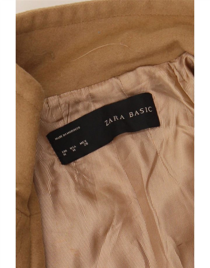 Bomber pentru femei din blană artificială Zara UK 12 Bej mediu