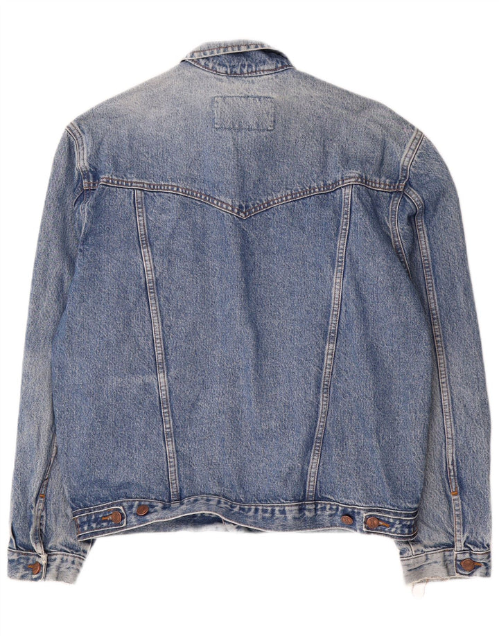 Jachetă de blugi pentru bărbați WRANGLER UK 40, mare, albastru, bumbac