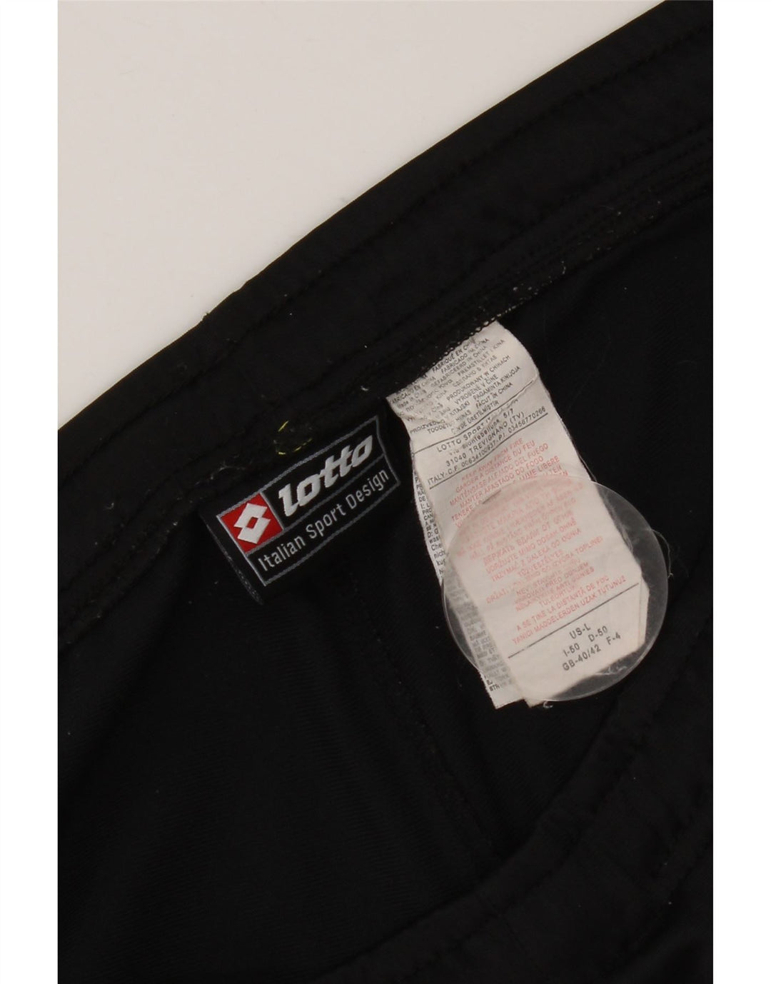 LOTTO Mens UK 40/42 Poliester negru mare