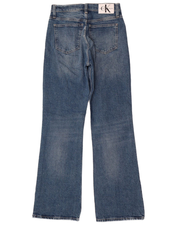 Blugi Calvin Klein pentru femei Bootcut W26 L30 Bumbac albastru