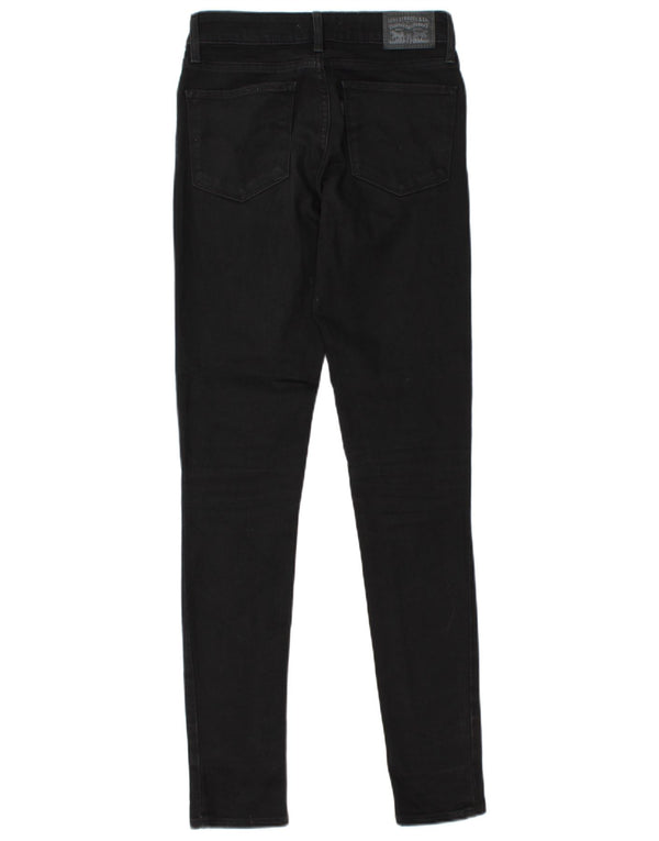 Blugi skinny 711 pentru femei LEVI'S W26 L31 bumbac negru