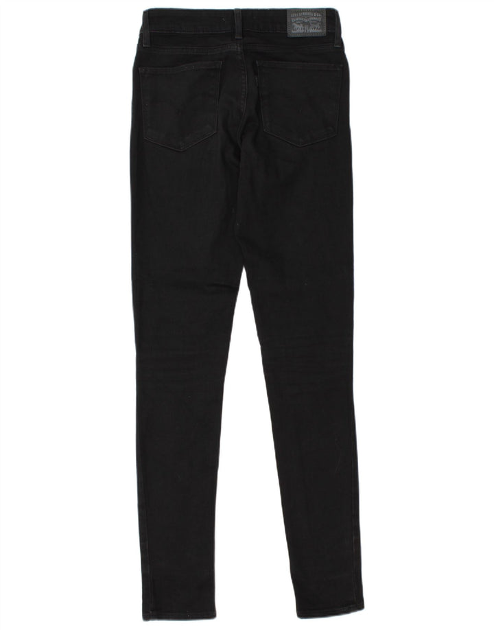 Blugi skinny 711 pentru femei LEVI'S W26 L31 bumbac negru