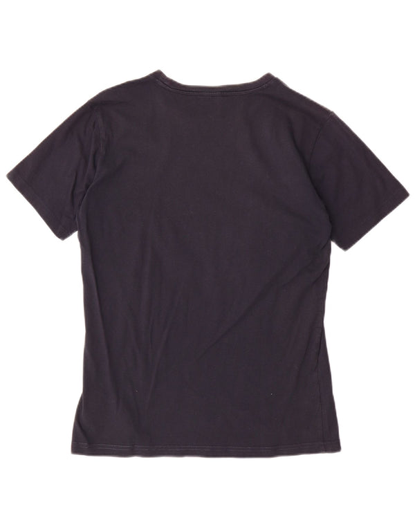 Tricou grafic CHAMPION Băieți Top 13-14 Ani XL Bleumarin Bumbac