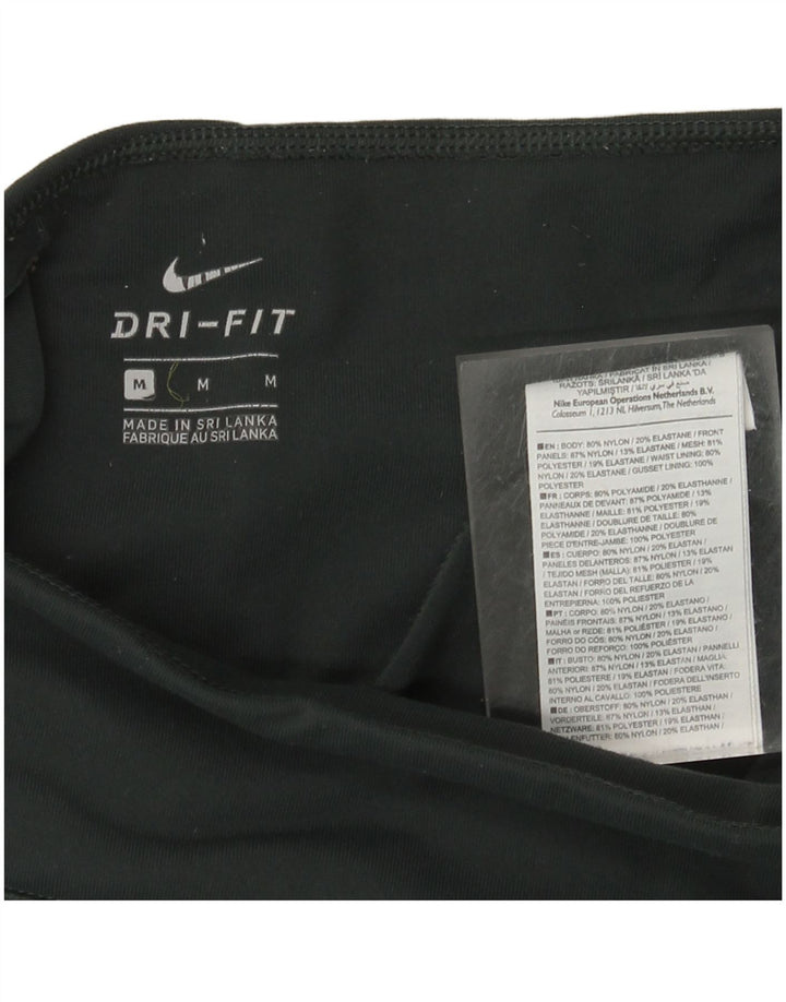 Leggings Dri Fit NIKE pentru femei UK 12, nailon verde mediu