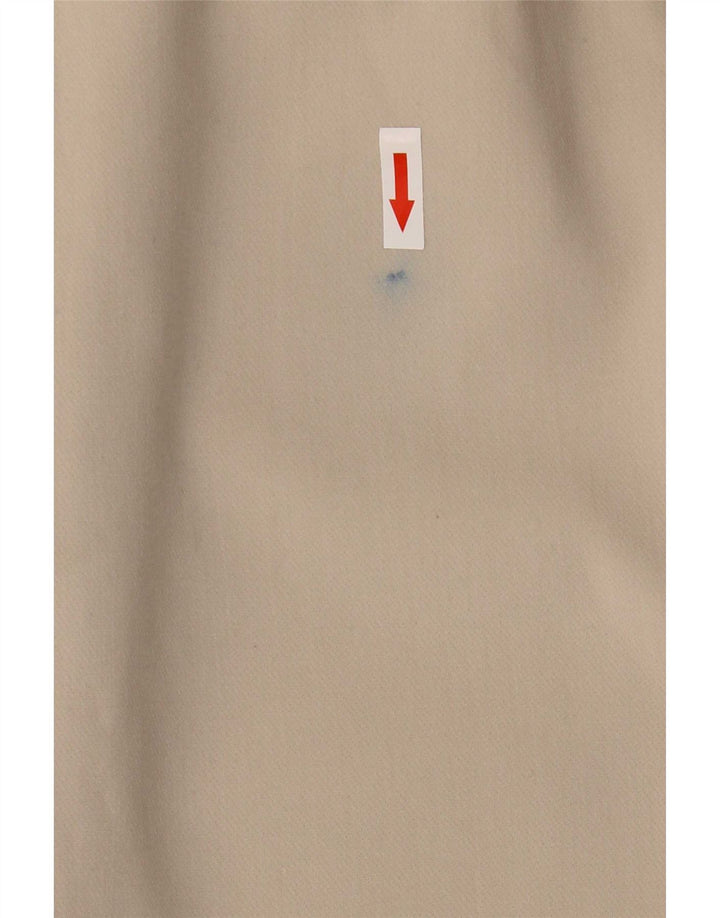 Pantaloni casual conici pentru femei Zara Mediu L28 L26 Poliester bej