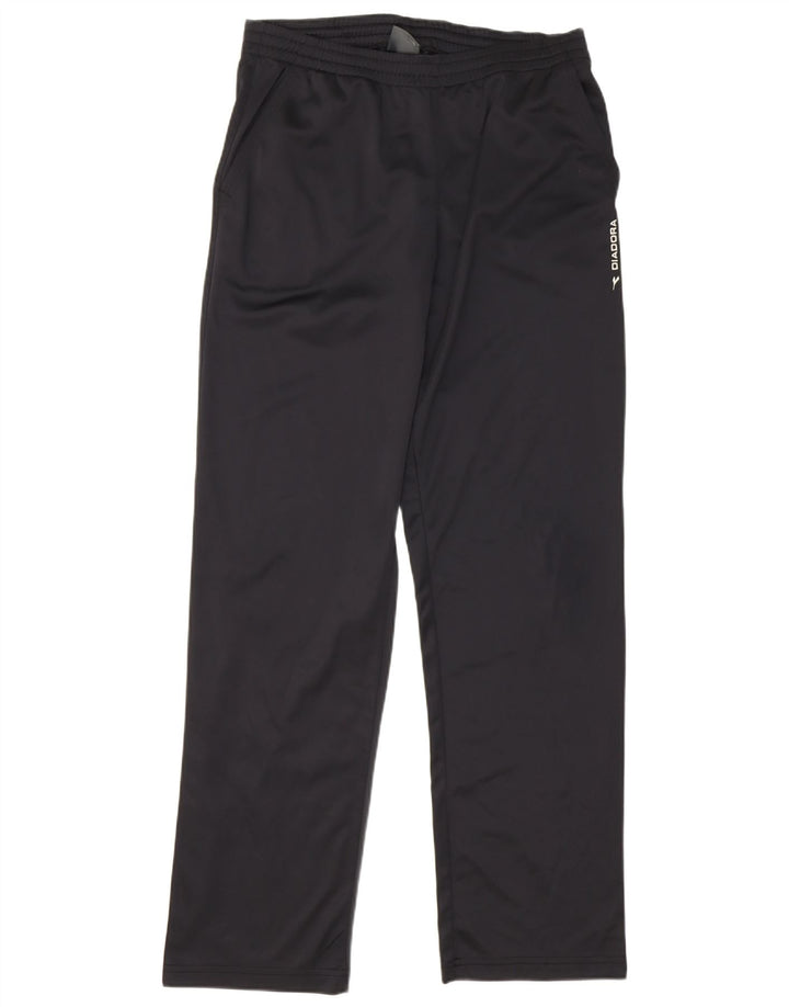 Pantaloni de trening Diadora pentru bărbați UK 40 Poliester mediu negru