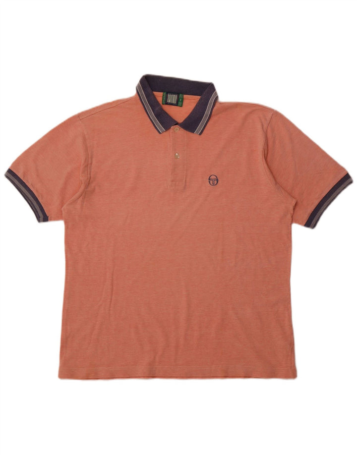 SERGIO TACCHINI Tricou polo pentru bărbați, bumbac roz mare