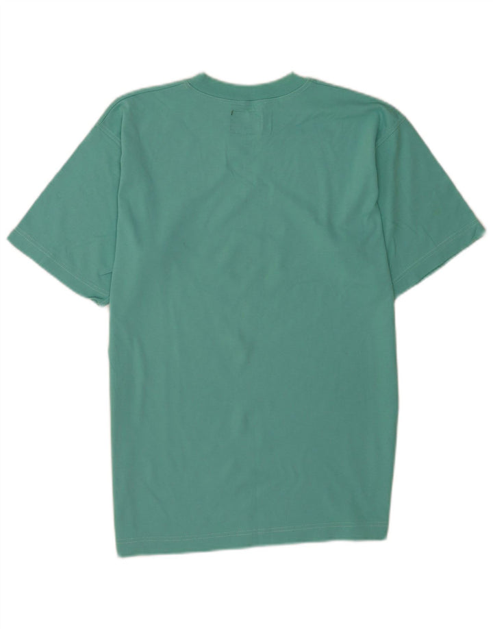 Tricou grafic Vagabond pentru bărbați Top mic din bumbac turcoaz
