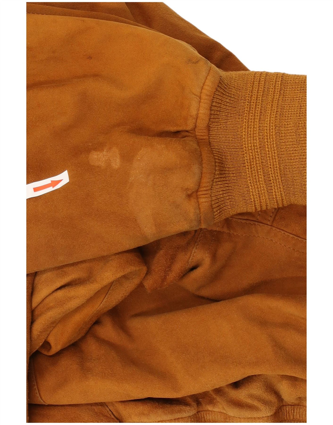 VINTAGE Bomber pentru bărbați din piele intoarsa UK 42 XL Bej