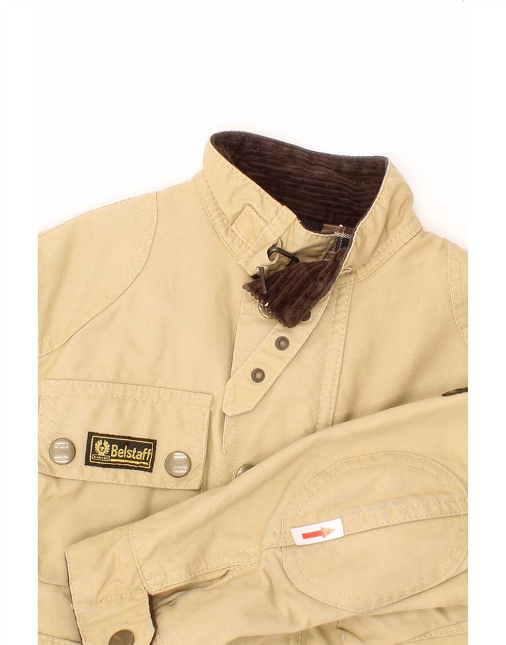Jachetă Utilitară Belstaff Băieți 3-4 Ani Bej Bumbac Biker