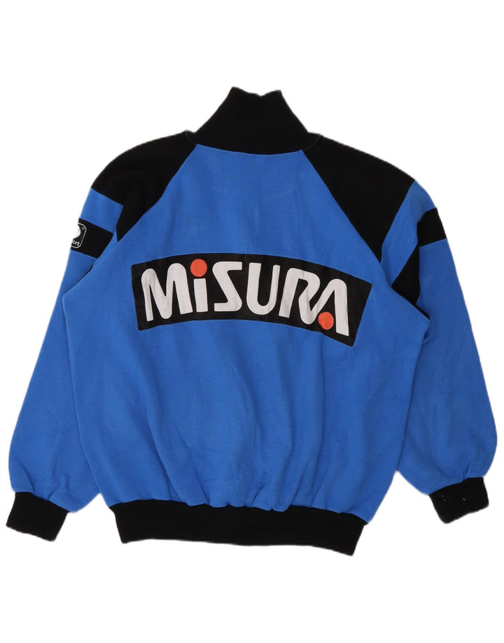 Hanorac Uhlsport Inter Milano 1990-1991 pentru bărbați, albastru mediu