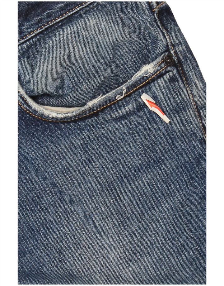 Blugi drepți Massimo Dutti pentru bărbați EU 42 Large W32 L30 Blue Bumbac