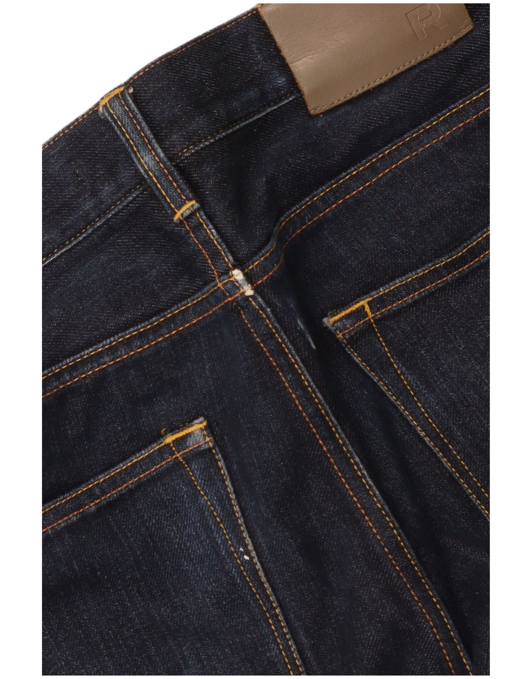 Blugi subțiri pentru femei Reiss W32 L30 bumbac bleumarin