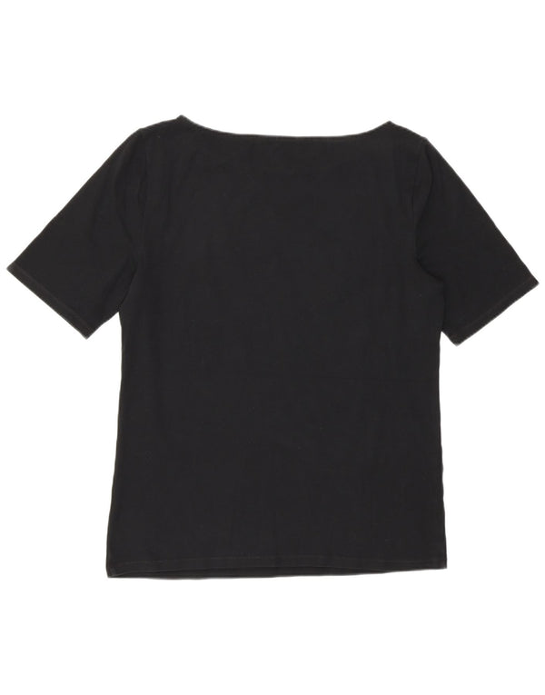 Tricou pentru femei Ralph Lauren UK 14 Large Black