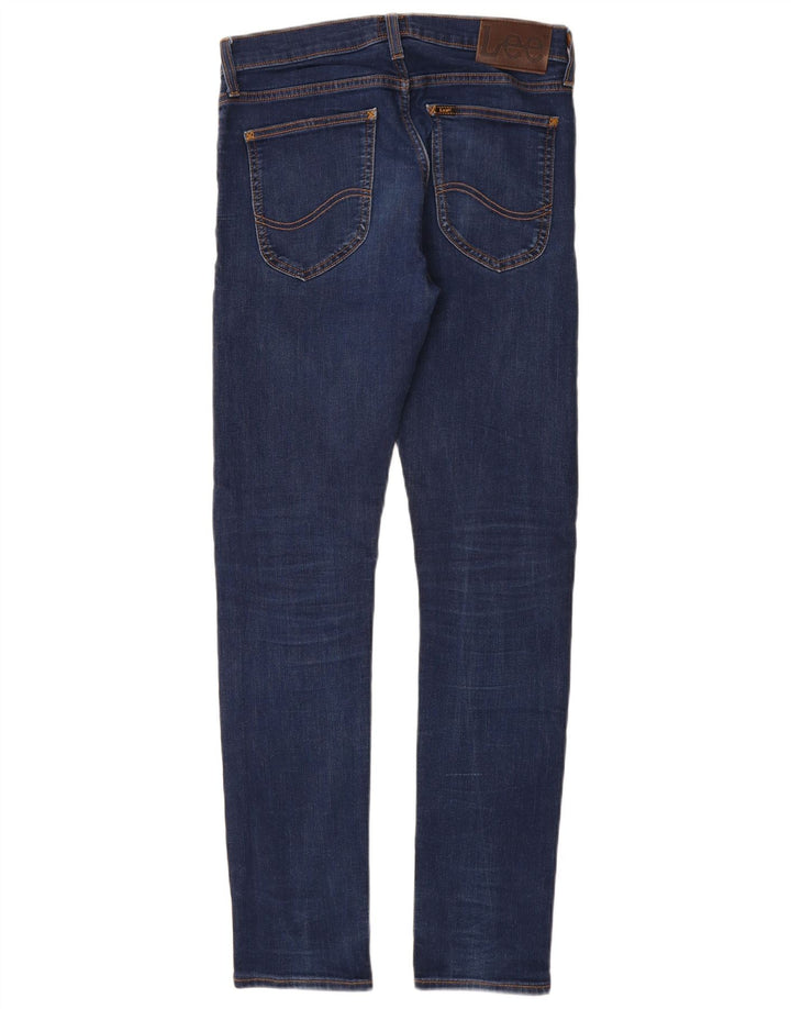 Blugi slim pentru femei Lee W30 L32 albastru