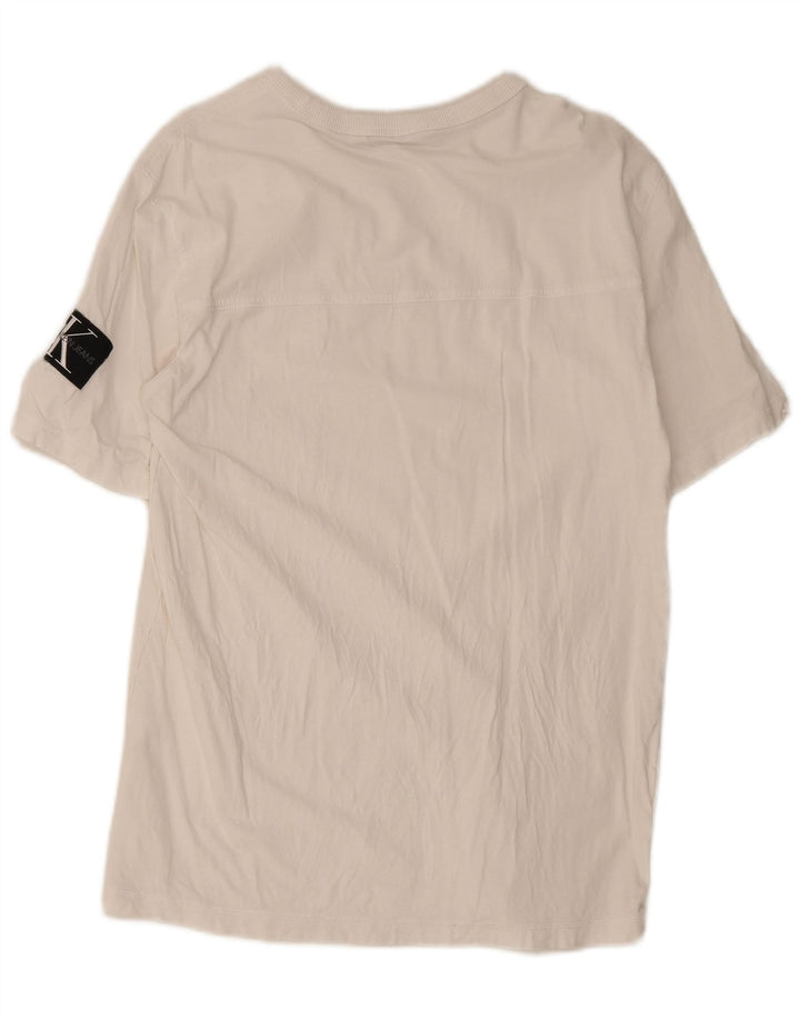 Tricou pentru bărbați Calvin Klein Jeans Top XL Alb