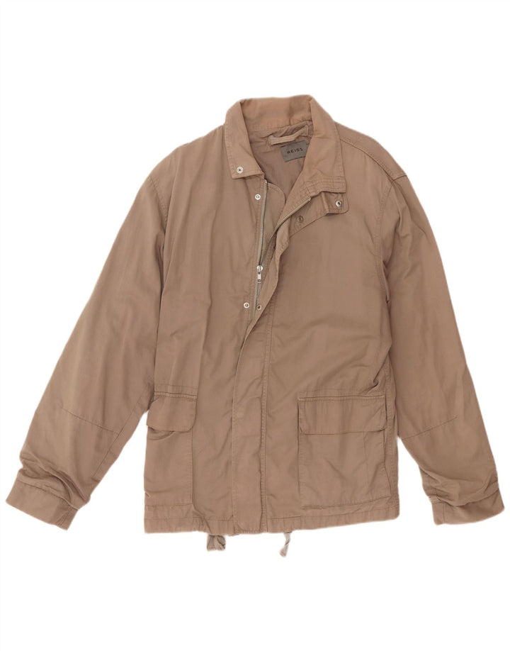 Jachetă Reiss pentru bărbați, UK 44 2XL, bej, bumbac