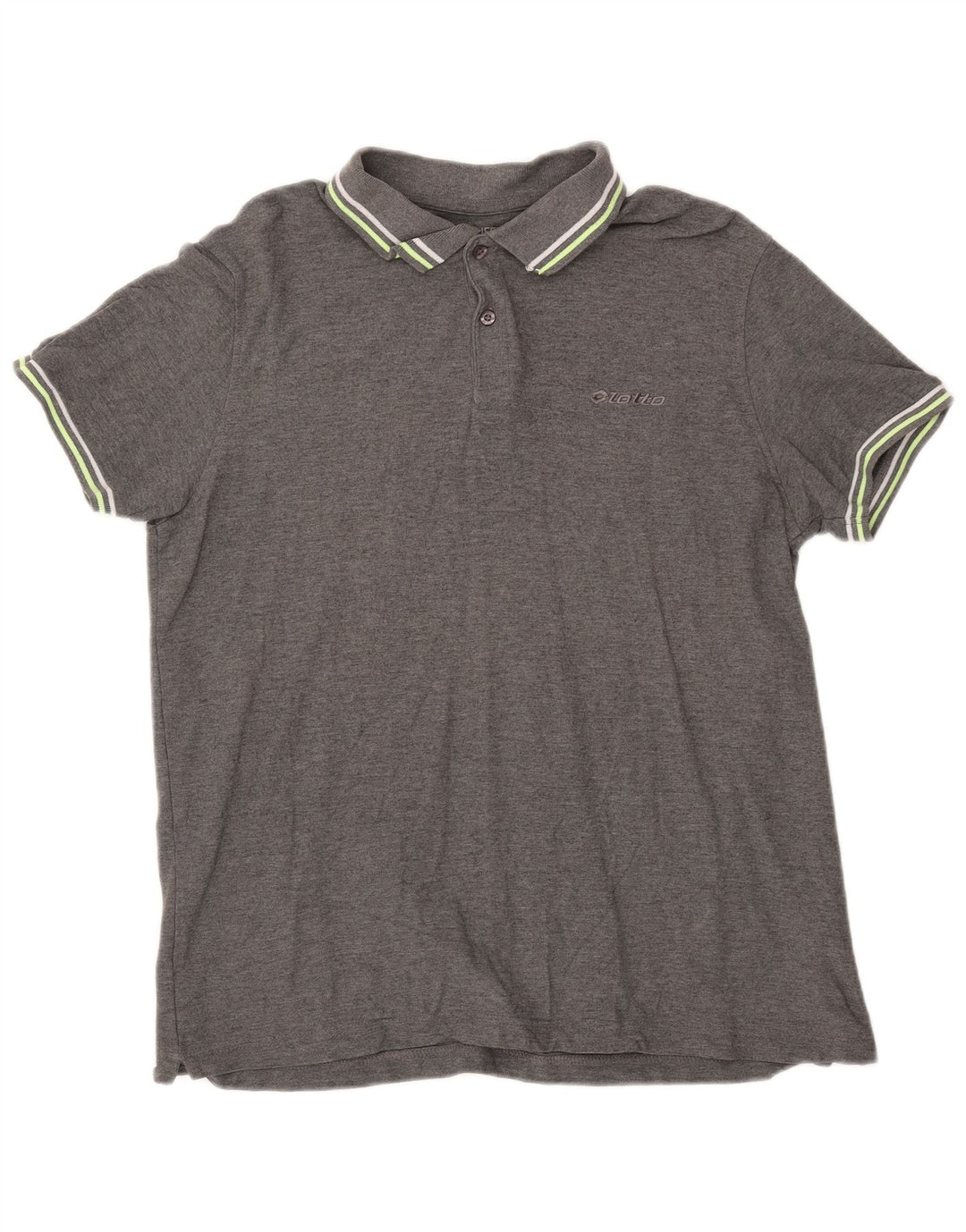 Tricou polo pentru bărbați LOTTO XL gri