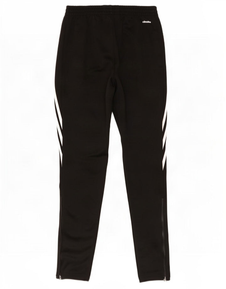 Pantaloni de trening Adidas Climalite pentru bărbați, poliester negru mic