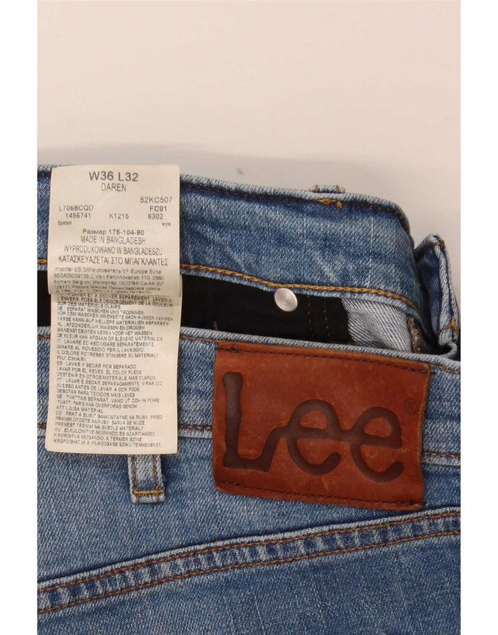 Blugi pentru bărbați Lee Daren Slim W36 L32 Bumbac albastru