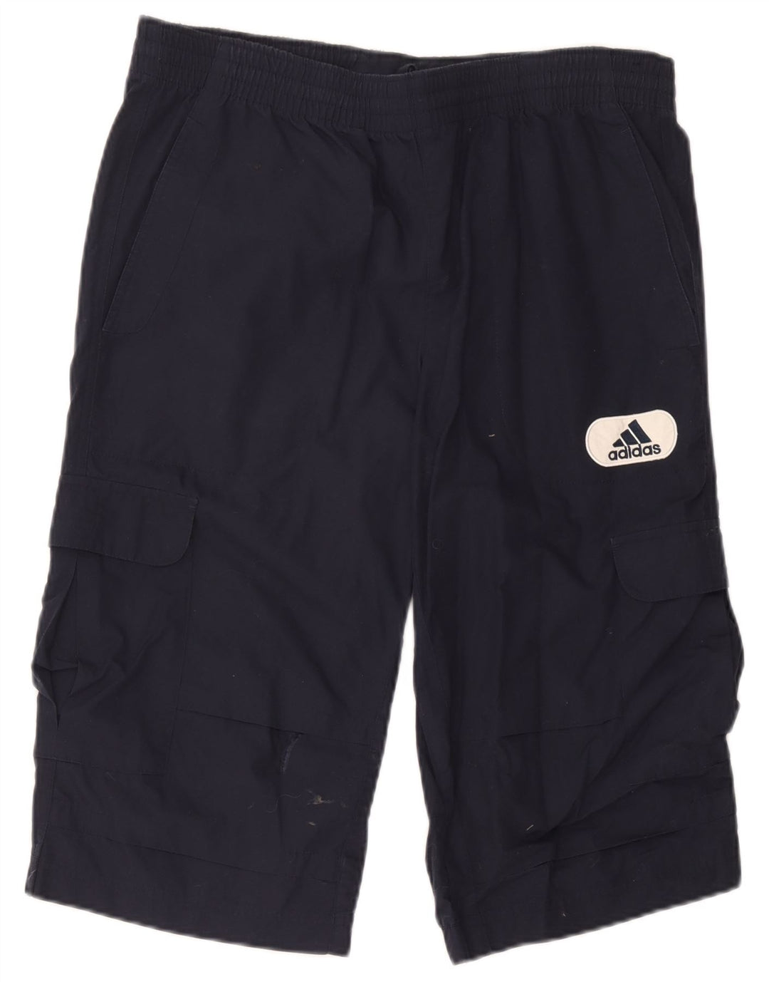Pantaloni scurți pentru bărbați Adidas Cargo Medium W36 Bleumarin Bumbac