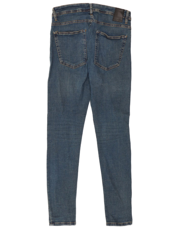 Blugi skinny pentru bărbați Zara EU 44 Large W34 L31 Blue Bumbac