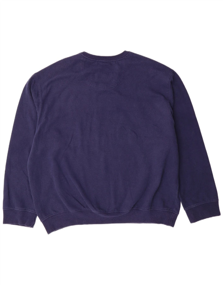 Pulover Izod pentru bărbați, 2XL, bumbac cu dungi albastru bleumarin