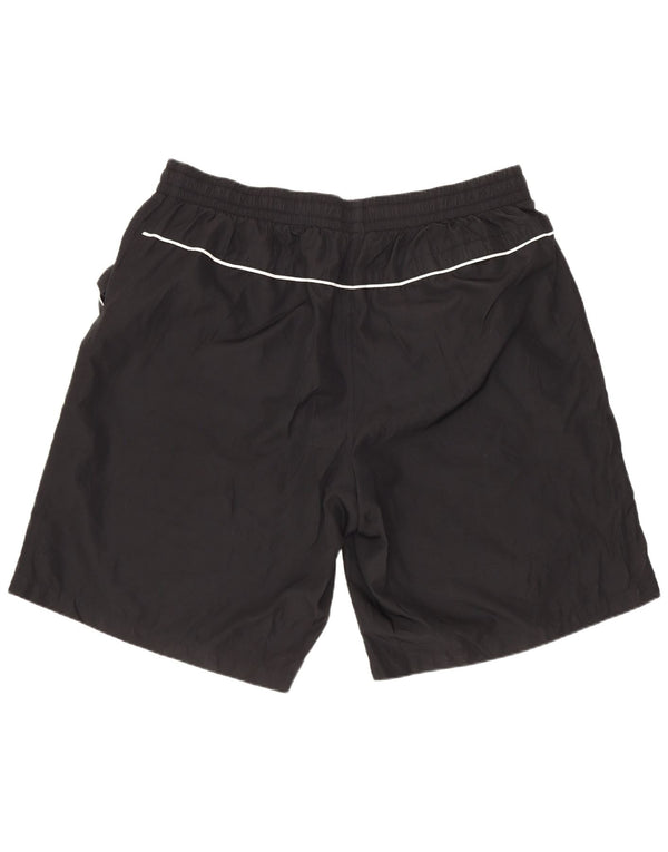 Pantaloni scurți sport grafic Nike pentru bărbați 2XL, poliester negru