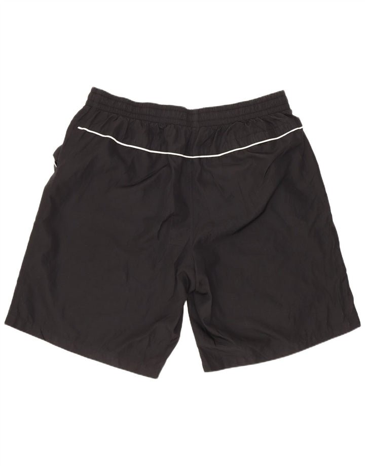 Pantaloni scurți sport grafic Nike pentru bărbați 2XL, poliester negru
