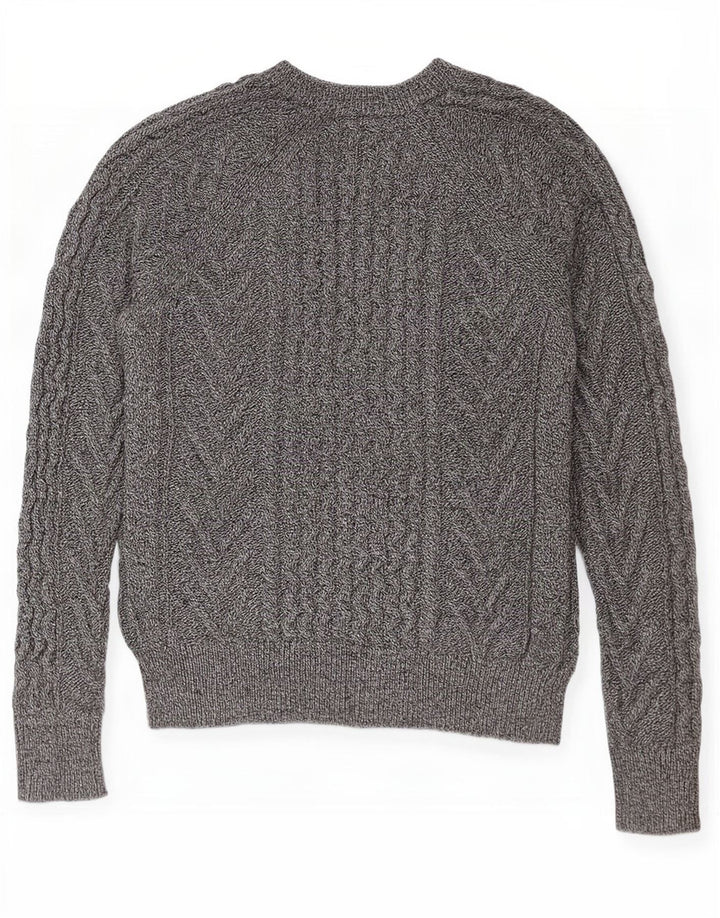 Pulover pentru femei Gap cu decolteu triplu UK 6 XS gri