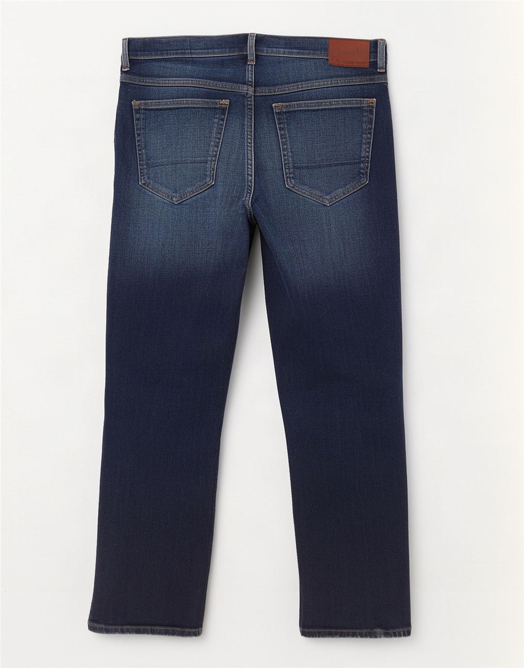 Blugi drepti Wrangler pentru bărbați Texas Stretch W38 L30 Bumbac albastru