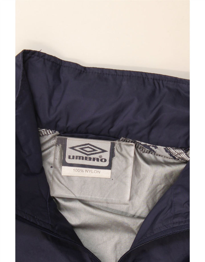 UMBRO Jachetă de ploaie pentru bărbați UK 40 mare, albastru bleumarin, nailon