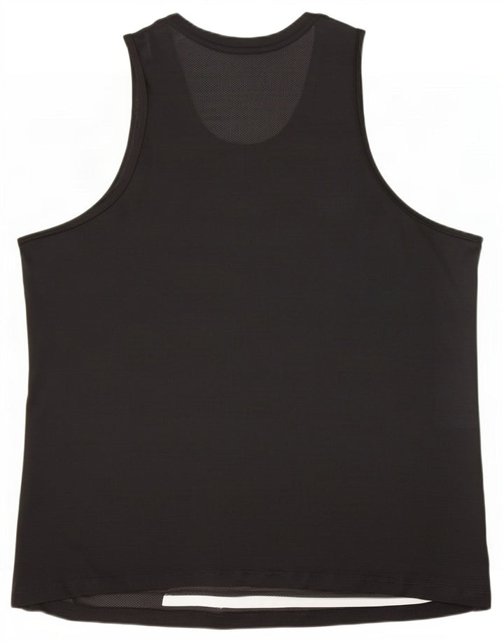 Vesta Nike Dri Fit pentru bărbați, XL, poliester cu dungi negre