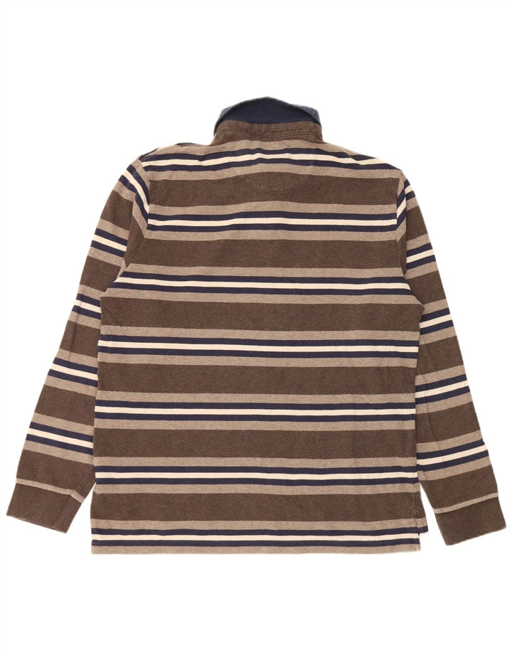 Tricou polo rugby cu mânecă lungă pentru bărbați Marks & Spencer, maro mediu