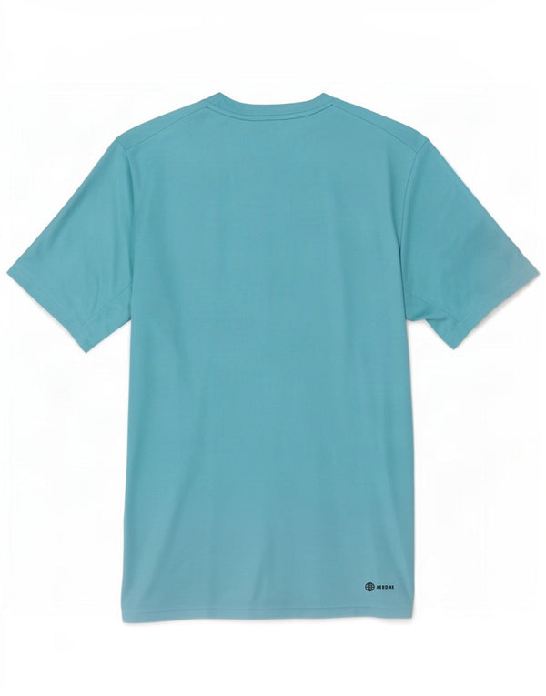 Tricou pentru bărbați Adidas Top mic, albastru, poliester