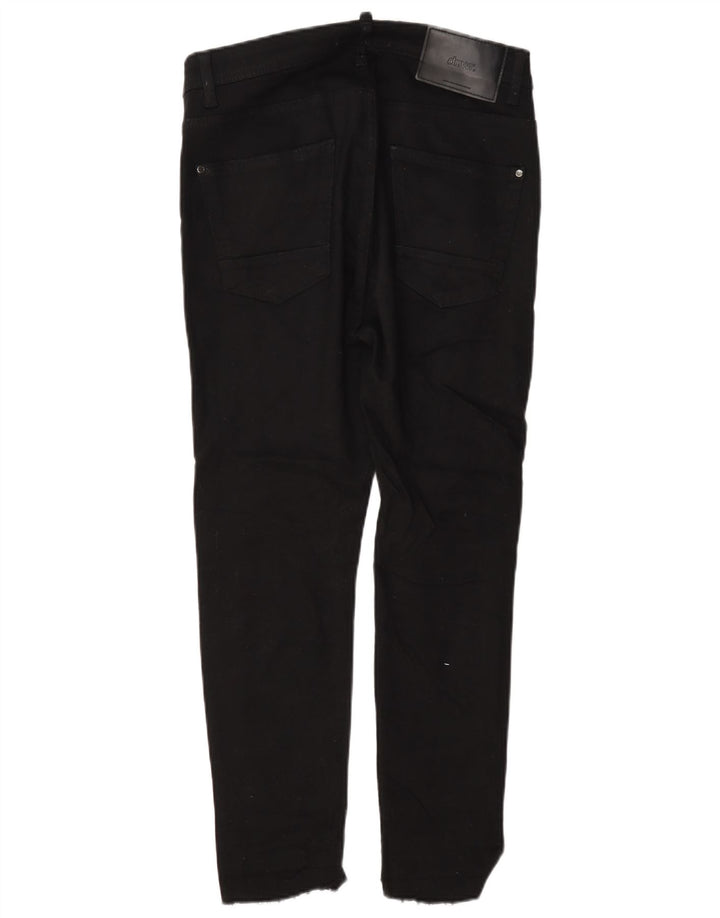 Blugi slim pentru bărbați Zara EU 38 Mici L30 L25 Bumbac negru