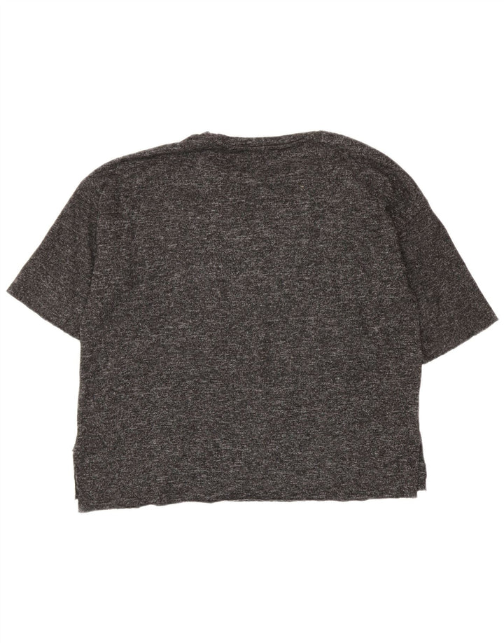 Tricou supradimensionat pentru femei Zara UK 14 Poliester cu pături gri mediu