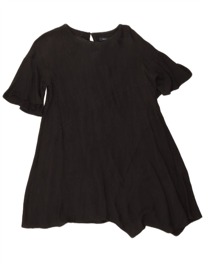 Rochie asimetrică pentru femei French Connection UK 10 Small Black Viscose