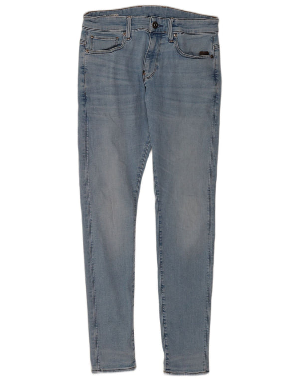 Blugi skinny G-Star Revend pentru bărbați W30 L32 Bumbac albastru