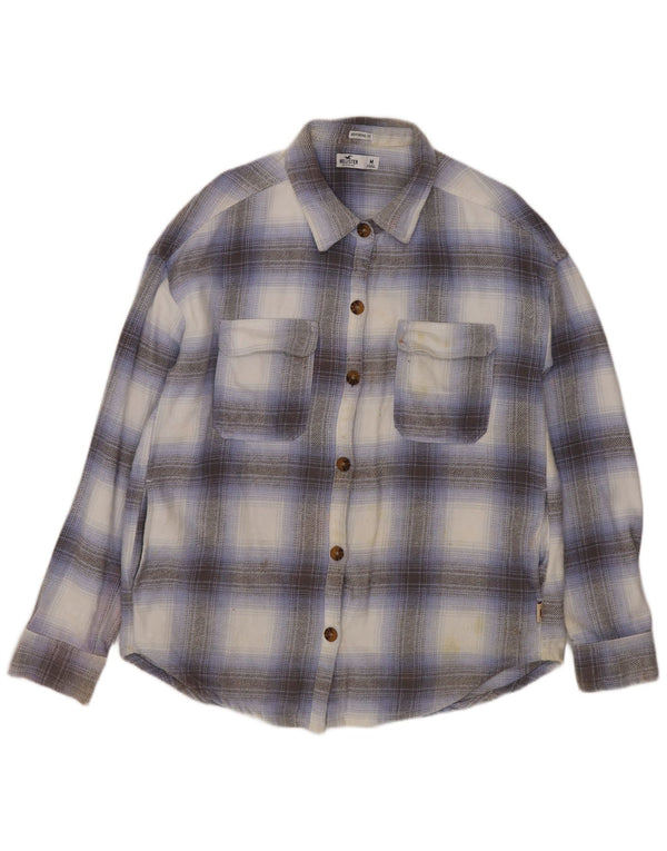 Cămașă Hollister pentru femei Boyfriend Fit Flannel Medium Multicoloră în carouri